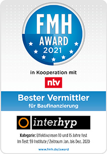 Interhyp Baufinanzierung – FMH Award 2021