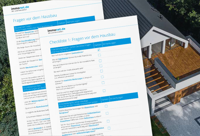 Bauherren-Checkliste Schritt 1 Download